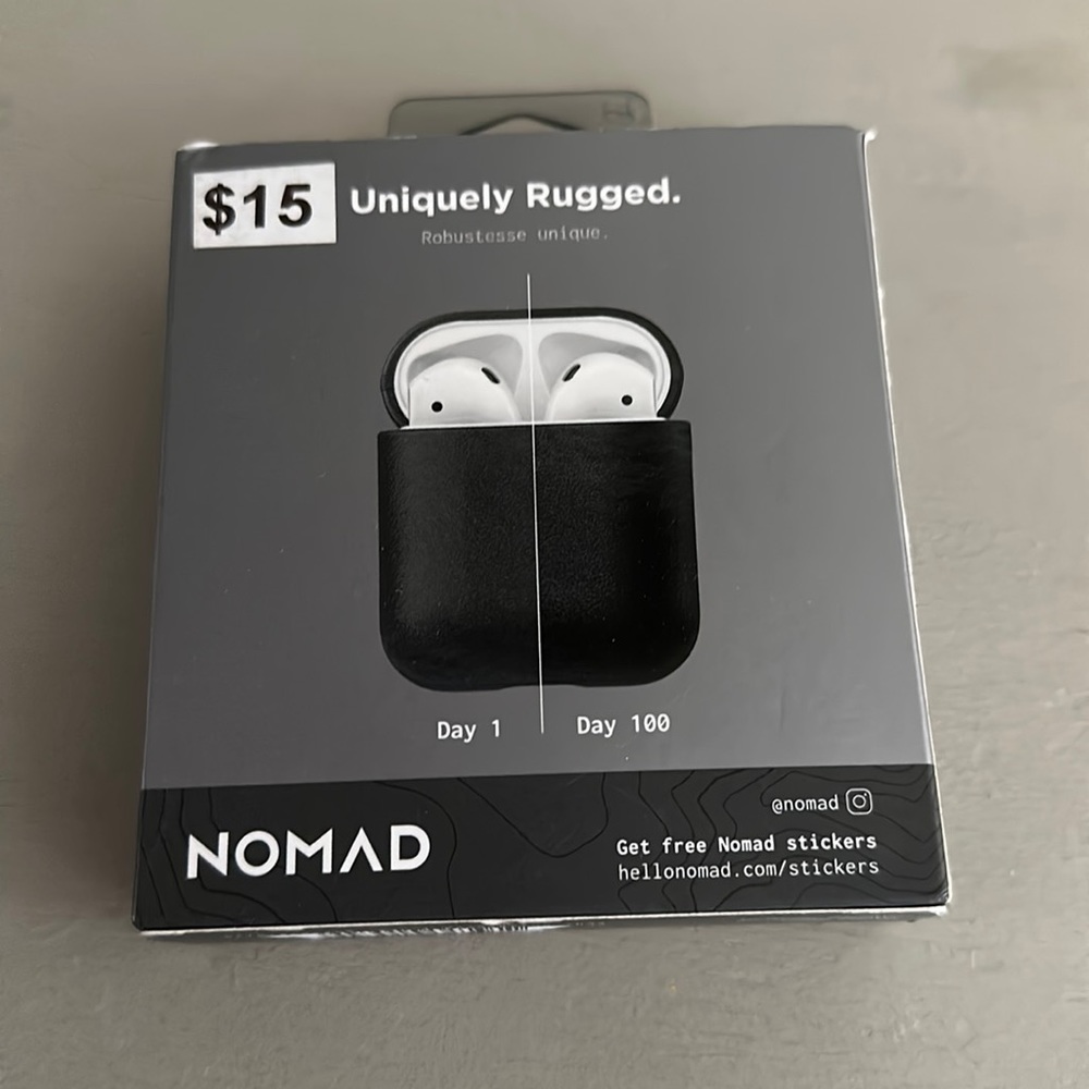 Nomad - Rugged Case for AirPods - Black